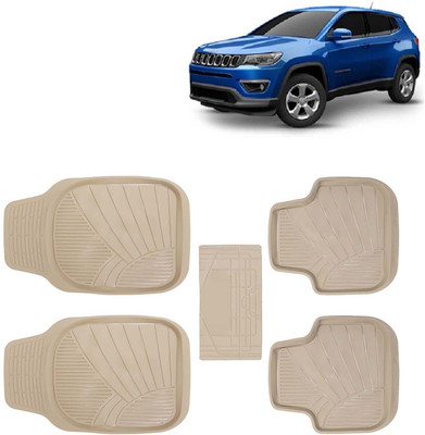 Kingsway PVC Tray Mat For  Jeep Compass(Beige)
