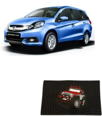 Arnejaa Rubber Standard Mat For  Honda Mobilio(Black)