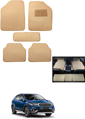 MATIES Leatherite Standard Mat For  Maruti Suzuki Universal For Car(Beige)