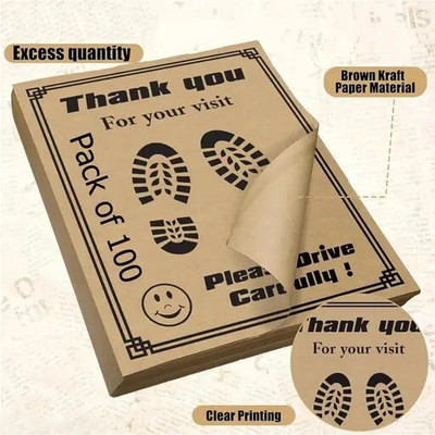 XONYSTAR Paper Disposable Paper Mat For  Universal For Car(Brown)
