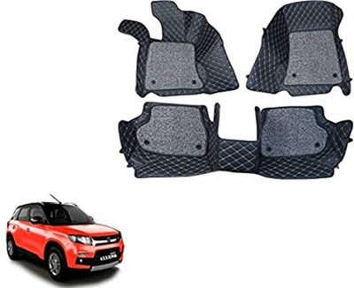 VIAZ VENTURES Leatherite 7D Mat For  Maruti Suzuki Vitara Brezza(Black)