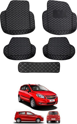 MATIES Leatherite 7D Mat For  Chevrolet Sail UVA(Black)