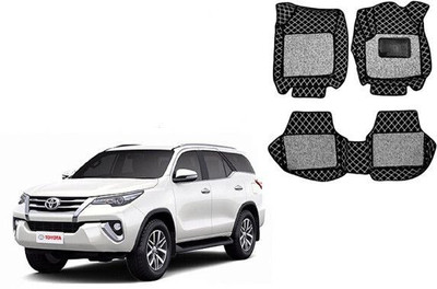 Autorepute PVC 7D Mat For  Toyota Fortuner(Black)