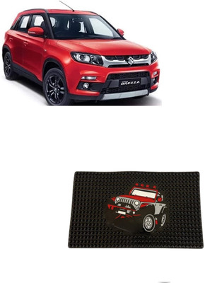 arneja trading company Rubber Standard Mat For  Maruti Suzuki New Brezza(Black)