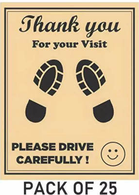 XONYSTAR Paper Disposable Paper Mat For  Universal For Car(Brown)