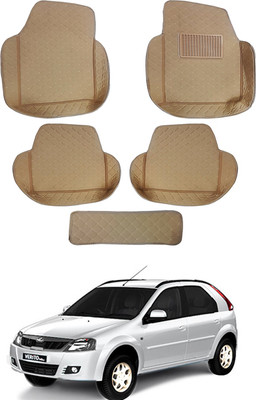 RKPSP Leatherite 7D Mat For  Mahindra Verito Vibe(Beige)