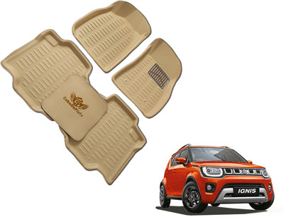 CuboDePlato PVC, Plastic 3D Mat For  Maruti Ignis(Beige)