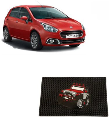 arneja trading company Rubber Standard Mat For  Fiat Punto(Black)