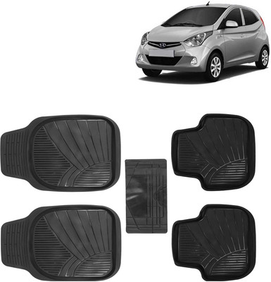 Kingsway PVC Tray Mat For  Hyundai Eon(Black)