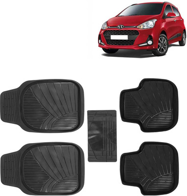 Kingsway PVC Tray Mat For  Hyundai Grand i10(Black)