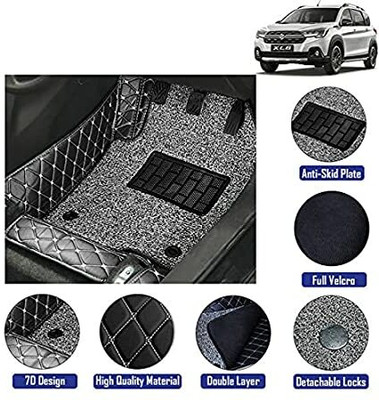 JAITRADERS Leather 7D Mat For  Maruti XL6(Black)