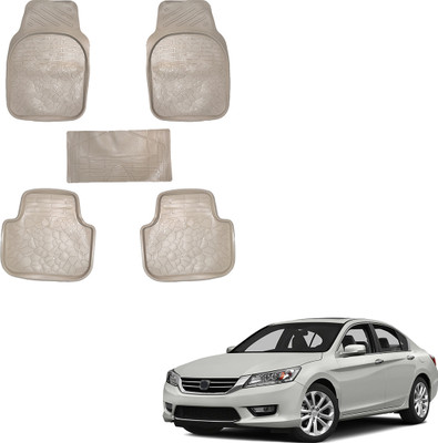 SS FOR YOUR SMART NEEDS Vinyl Standard Mat For  Honda Accord(Beige)