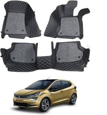 TOFIT ENTERPRISE Leather 7D Mat For  Tata Altroz(Black)