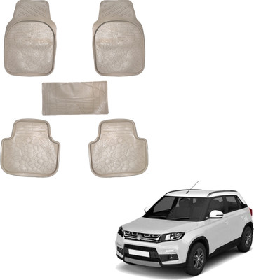 SS FOR YOUR SMART NEEDS Vinyl Standard Mat For  Maruti Suzuki New Brezza(Beige)
