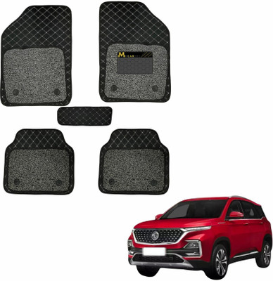 Mecarnic Leatherite 7D Mat For  MG Hector(Black)