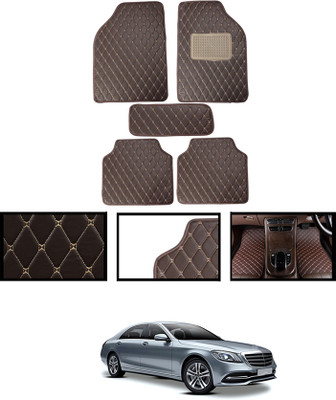 MSNP Leatherite Standard Mat For  Mercedes Benz S560 Maybach(Brown)