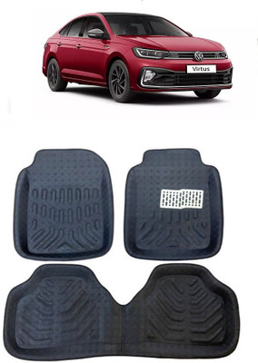 ARNEJA Polyutherine 3D Mat For  Volkswagen Virtus(Black)