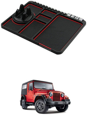 LOVMOTO Plastic Tray Mat For  Mahindra Thar(Multicolor)