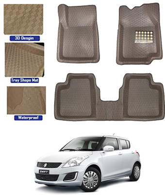 MATIES Plastic Tray Mat For  Maruti Suzuki Swift(Beige)