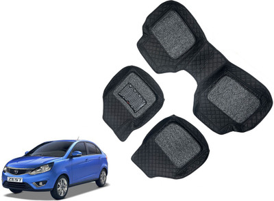 AUTO PEARL Leatherite 7D Mat For  Tata Zest(Black)