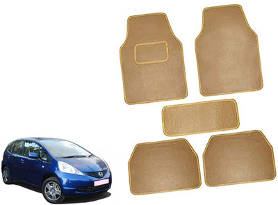 AUTO PEARL Polyester Standard Mat For  Honda Jazz(Beige)