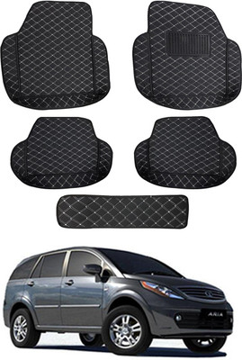 MATIES Leatherite 7D Mat For  Tata Aria(Black)