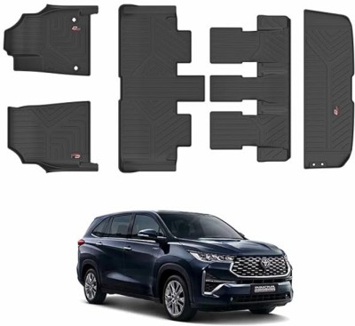 GFX TPV Tray Mat For  Toyota Innova Hycross (7 Seater)(Black)