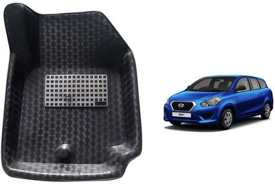 ROSHNEER ENTERPRISES PVC Tray Mat For  Datsun Go+(Black)