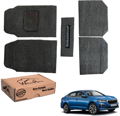 WolkomHome PVC Standard Mat For  Universal For Car(Black)