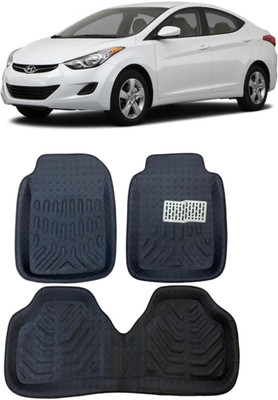 arneja trading company Polyutherine 3D Mat For  Hyundai Elantra Fluidic(Black)