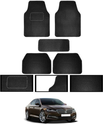 CCMM Fabric Standard Mat For  Skoda Superb(Black)
