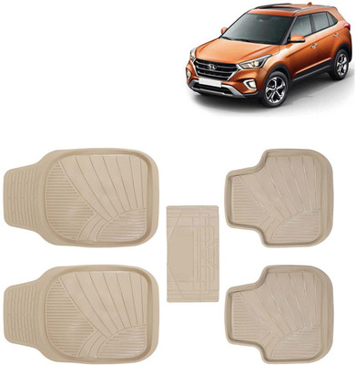 Kingsway PVC Tray Mat For  Hyundai Creta(Beige)