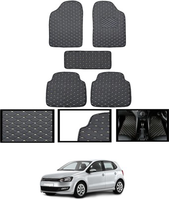 MATIES Leatherite Standard Mat For  Volkswagen Polo(Black)