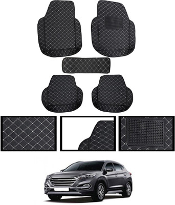 MSNP Leatherite 7D Mat For  Hyundai Tucson(Black)