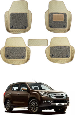 AYW Leatherite 7D Mat For  Isuzu Universal For Car(Beige)