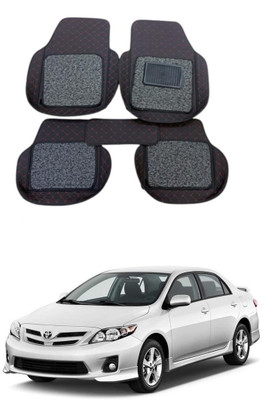 arneja trading company Leatherite 7D Mat For  Toyota Corolla(Black)