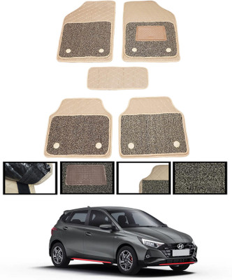 MATIES Leatherite 7D Mat For  Hyundai Universal For Car(Beige)