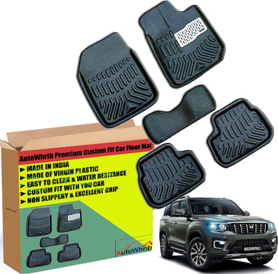 Autowhrib Plastic 3D Mat For  Mahindra Scorpio N(Black)