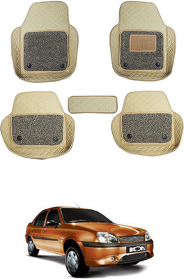 RKPSP Leatherite 7D Mat For  Ford Ikon(Beige)