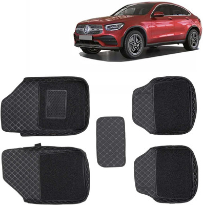 Kingsway Leatherite 7D Mat For  Mercedes Benz GLC Coupe 300d 4MATIC(Black)