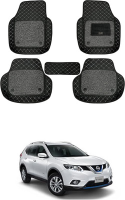 RKPSP Leatherite 7D Mat For  Nissan Universal For Car(Black)