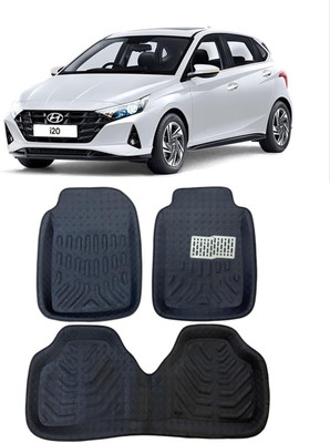 arneja trading company Polyutherine 3D Mat For  Hyundai i20(Black)
