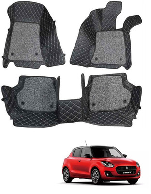 arneja trading company Leatherite 7D Mat For  Maruti Suzuki New Swift(Black)