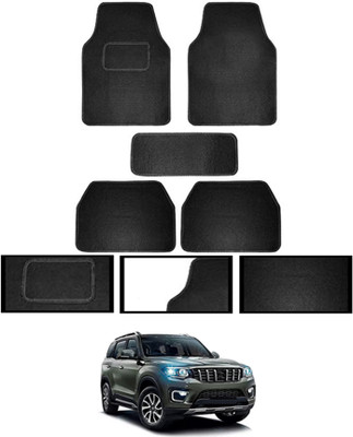 MATIES Fabric Standard Mat For  Mahindra Universal For Car(Black)
