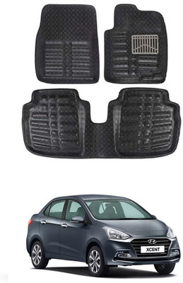 arneja trading company Polyutherine 3D Mat For  Hyundai Xcent(Black)