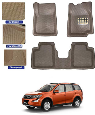 MATIES Plastic Tray Mat For  Mahindra Universal For Car(Beige)