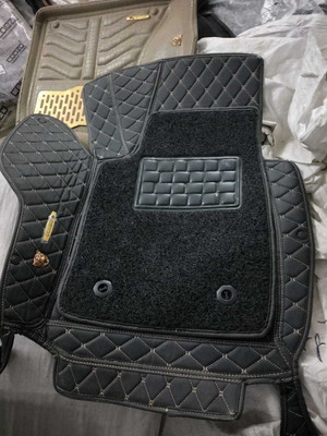AAVAHAN Leatherite 7D Mat For  MG ZS EV(Black)
