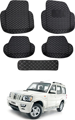 MATIES Leatherite 7D Mat For  Mahindra Scorpio(Black)