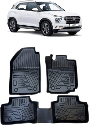 ARNEJA TPV 9D Mat For  Hyundai Creta(Black)