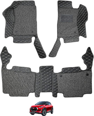 MOCKHE Leatherite 7D Mat For  Nissan Magnite(Black)